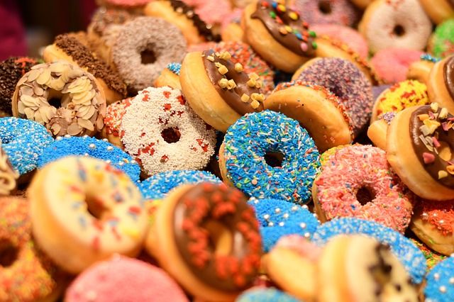  doughnuts for a German New Year's Eve